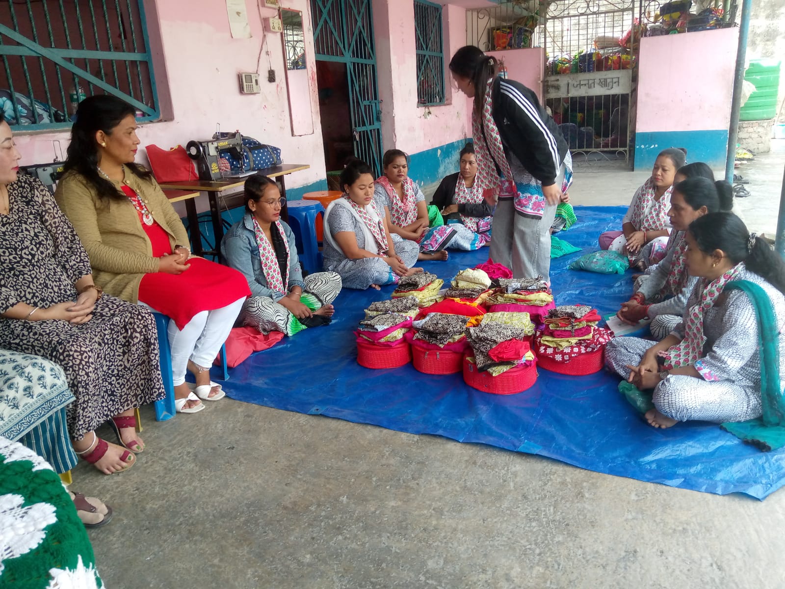The blanket distribution program for inmates at Dhulikhel, Kavre Prison was successfully conducted. The distribution was carried out in the presence of the prison chief and other police officials. This initiative helped provide inmates with warmth and comfort during the cold season.
